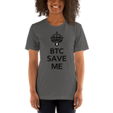 Womens T-Shirt "BTC Save me Crown"