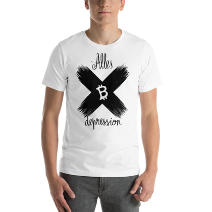Mens T-Shirt "Alles Depression X"