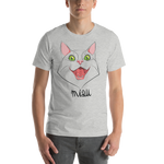 Mens T-Shirt "Miau Cat"