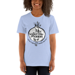 Womens T-Shirt "My wallet is like an Onion BW"