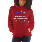 Womens Hoodie "Not Your Keys"