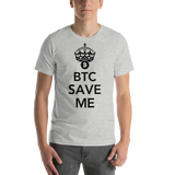 Mens T-Shirt "BTC Save Me"