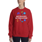 Womens Sweatshirt "Not Your Keys"