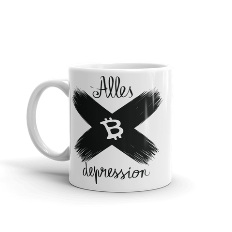Coffe Mug "Alles Depression"