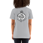 Womens T-Shirt "My wallet is like an Onion BW"