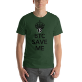 Mens T-Shirt "BTC Save Me"