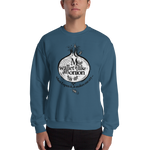 Mens Sweatshirt "My Wallet Is Like An Onion BW"