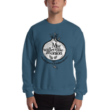 Mens Sweatshirt "My Wallet Is Like An Onion BW"