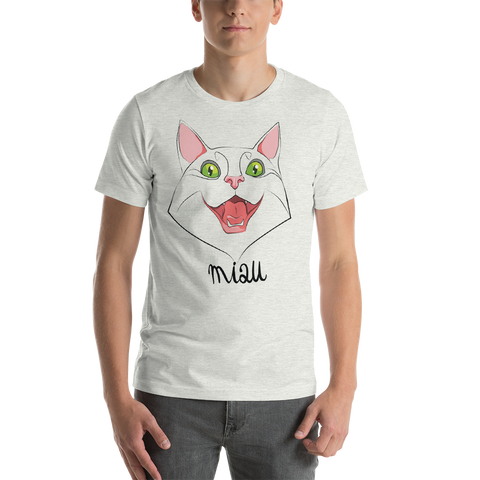 Mens T-Shirt "Miau Cat"