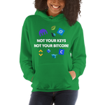 Womens Hoodie "Not Your Keys"