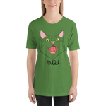 Womens T-Shirt "Miau Cat"