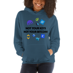 Womens Hoodie "Not Your Keys"