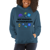 Womens Hoodie "Not Your Keys"