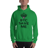 Mens Hoodie "BTC Save Me"