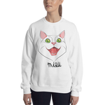 Womens Sweatshirt "MIAU CAT"