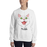 Womens Sweatshirt "MIAU CAT"