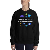 Womens Sweatshirt "Not Your Keys"