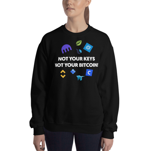 Womens Sweatshirt "Not Your Keys"