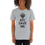 Womens T-Shirt "BTC Save me Crown"