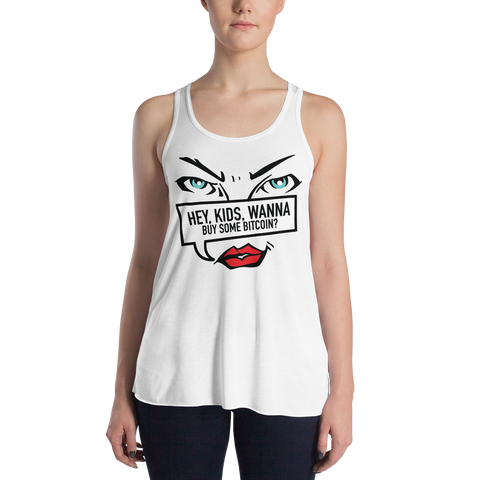 Womens Tank Top  "Hey Kids Want To Buy BTC"