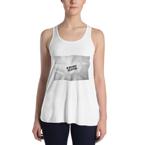 Womens Tank Top "Be Different Use BTC"