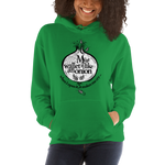 Womens Hoodie "My Wallet Is Like An Onion BW"