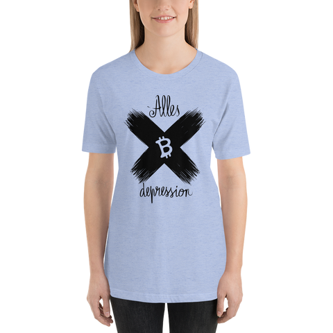 Womens T-shirt "Alles Depression"