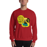 Mens Sweatshirt "BTC Saved Me"