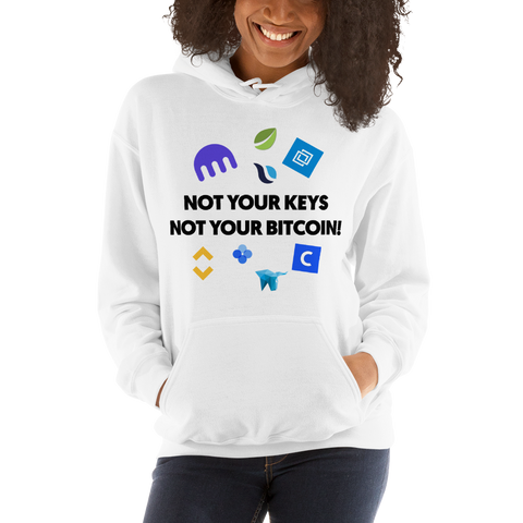 Womens Hoodie "Not Your Keys"