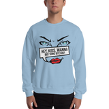 Mens Sweatshirt "Hey Kids Want To Buy BTC"