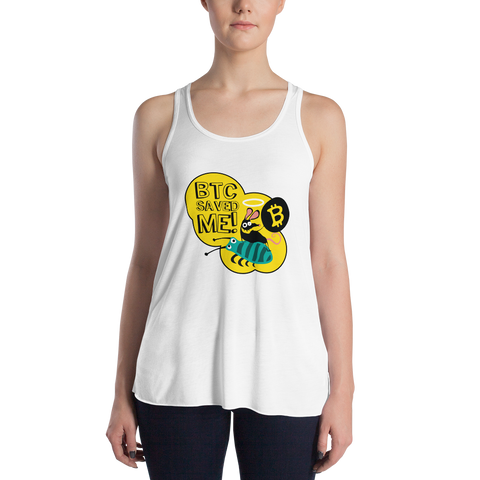 Womens Tank Top "BTC Saved Me"