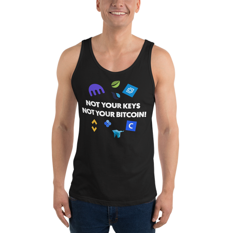 Mens Tank Top "Not Your Keys"