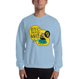 Mens Sweatshirt "BTC Saved Me"