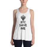 Womens Tank Top "BTC Save Me"