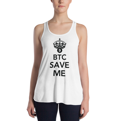 Womens Tank Top "BTC Save Me"