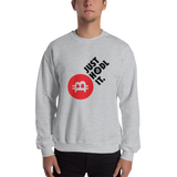 Mens Sweatshirt "Just HODL It"