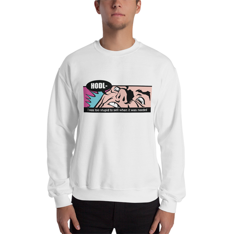 Mens Sweatshirt "HODL"