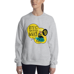 Womens Sweatshirt "BTC Saved Me"