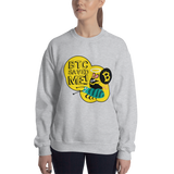 Womens Sweatshirt "BTC Saved Me"