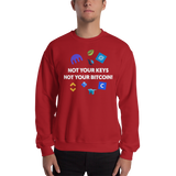 Mens Sweatshirt "Not Your Keys"