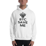 Mens Hoodie "BTC Save Me"