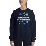 Womens Sweatshirt "Not Your Keys"