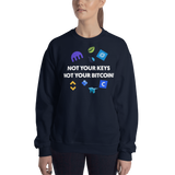 Womens Sweatshirt "Not Your Keys"