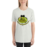 Womens T-Shirt "My wallet is like an Onion Green"