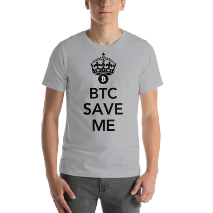 Mens T-Shirt "BTC Save Me"