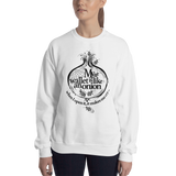 Womens Sweatshirt "My Wallet Is Like An Onion BW"