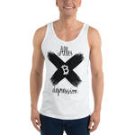 Mens Tank Top " Alles Depression'