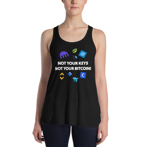 Womens Tank Top "Not Your Keys"