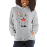 Womens Hoodie "MIAU CAT"