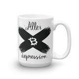 Coffe Mug "Alles Depression"